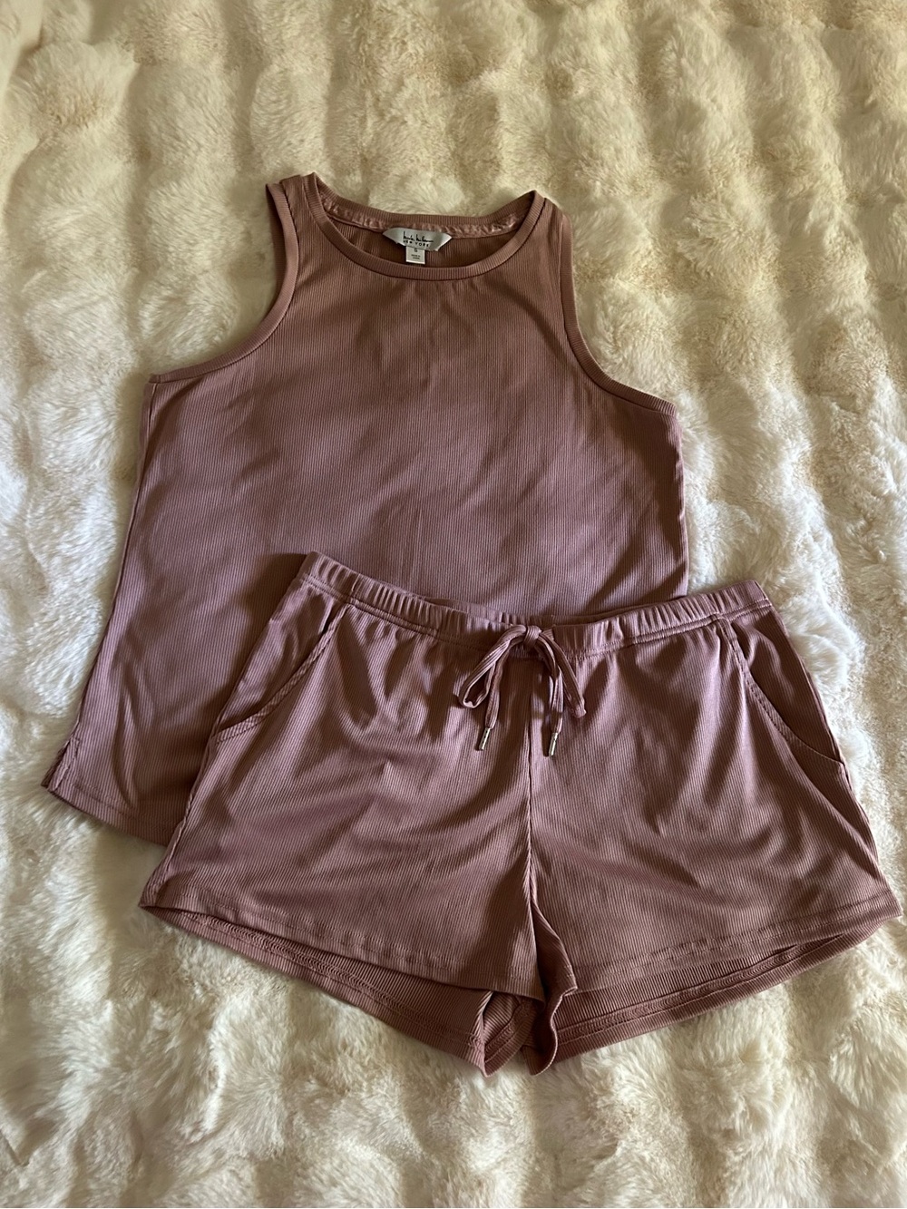 Nicole Miller Mauve Pajama Set